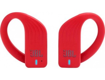 $46 off JBL Endurance Peak True Wireless In-Ear Headphones - Red