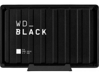 $50 off WD BLACK D10 8TB External USB 3.2 Gen 1 Hard Drive