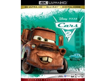 23% off Cars 2 (4K Ultra HD/Blu-ray)