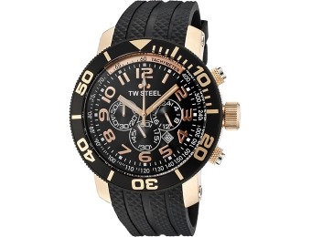 $470 off TW Steel TW92 Men's Grandeur Diver Chronograph Watch