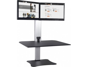 $282 off Victor Electric Dual Monitor Standing Desk