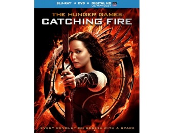 83% off The Hunger Games: Catching Fire (Blu-ray/DVD)