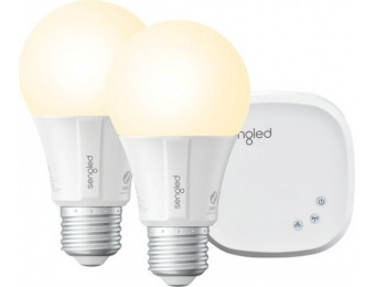 $10 off Sengled Smart LED Soft White A19 Starter Kit (2-Pack)