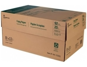 74% off Case Sustainable Earth by Staples Copy Paper, 8.5" x 11" 20lb.