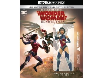 71% off Wonder Woman: Bloodlines (4K Ultra HD Blu-ray/Blu-ray)