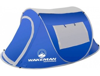 $80 off Wakeman 2-Person Pop Up Tent
