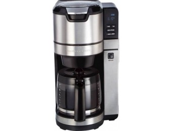 $30 off Hamilton Beach 12-Cup Coffee Maker w/ Integrated Grinder