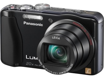$177 off Panasonic Lumix ZS20 14.1 MP High Sensitivity Digital Camera