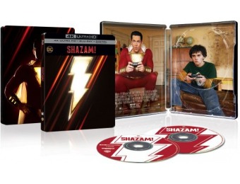 51% off Shazam! [SteelBook] (4K Ultra HD Blu-ray/Blu-ray)
