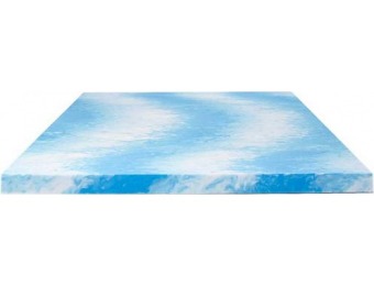 $52 off Sealy 3 + 1 Memory Foam Twin Topper with Fiber Fill Cover