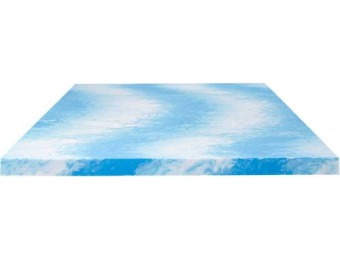 $87 off Sealy 3 + 1 Memory Foam King Topper with Fiber Fill Cover