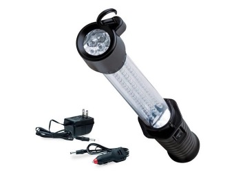 $10 off Eastwood Rechargeable 60+7 LED Work Light Flashlight