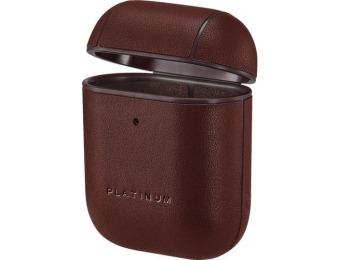 57% off Platinum Leather Case for Apple AirPods