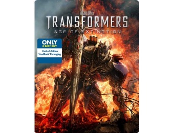 77% off Transformers: Age of Extinction (Blu-ray/DVD) SteelBook
