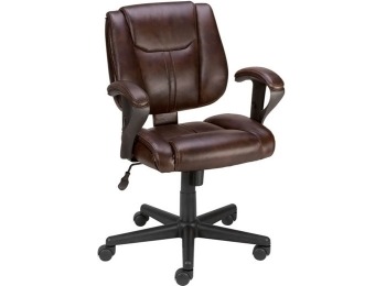$50 off Staples Telford Luxura Task Chair, Brown