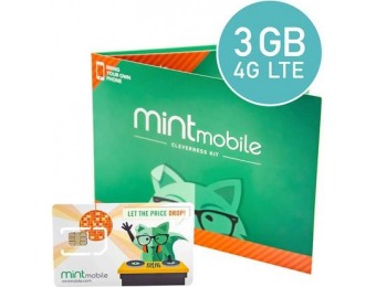 $20 off Mint Mobile 3-Month Prepaid SIM Card Kit