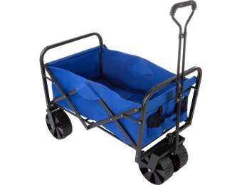 $120 off Wakeman Folding Utility Cart w/ Wide Wheels