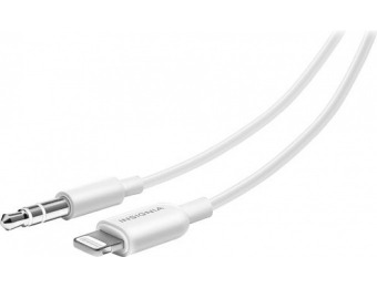 60% off Insignia 3' Lightning to Aux Cable