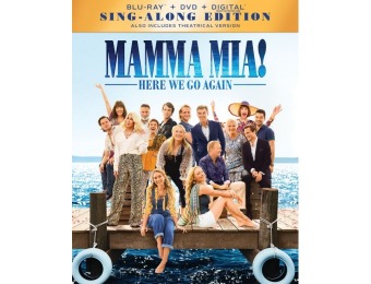 80% off Mamma Mia! Here We Go Again (Blu-ray/DVD)