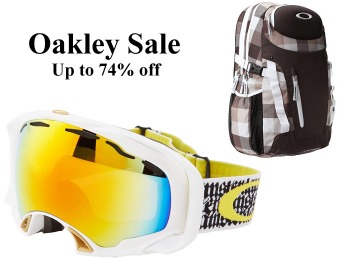 Up to 74% off Oakley Eyewear, Clothing & More