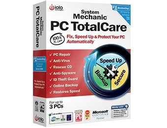 iolo System Mechanic PC TotalCare - Free after $45 rebate