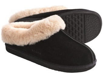 $50 off Acorn Klogs Sheepskin Women's Slippers