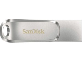 $27 off SanDisk Ultra Dual Drive Luxe 64GB USB 3.1, USB Type-C