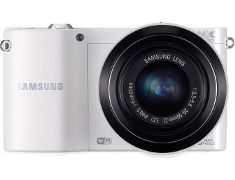 $250 off Samsung NX1100 20.3MP Smart Camera with 20-50mm Lens