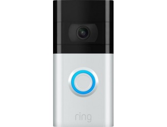 $60 off Ring Video Doorbell 3 - Satin Nickel/Venetian Bronze