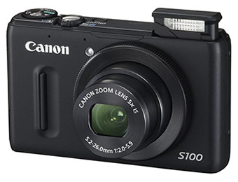 $180 off Canon PowerShot S100 12.1 MP Digital Camera