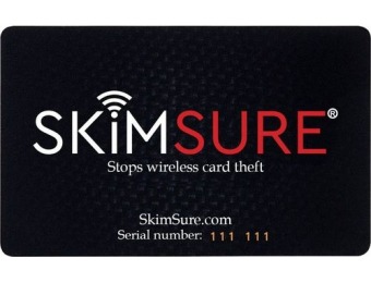 25% off Skimsure Credit Card Protector
