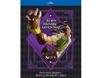 $23 off Jojo's Bizarre Adventure: Set 1 (Blu-ray)