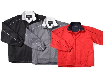 62% off Zorrel Men's Lyndhurst Textured Wind Jacket (5 colors)