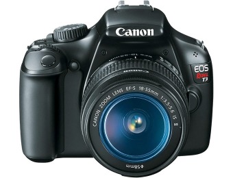 $170 off Canon EOS Rebel T3 12.2MP Digital SLR Camera