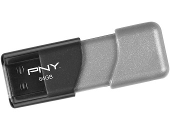 60% off PNY Turbo Plus 64GB USB 3.0 Flash Drive