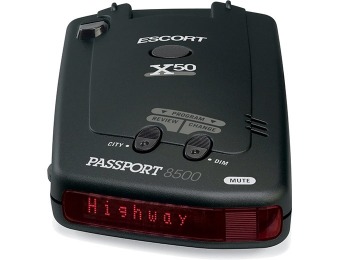 $140 off Escort Passport 8500X50 Radar/Laser Detector