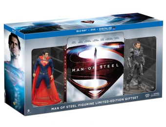 $27 off Man of Steel Collectible Figurine Limited Edition Blu-ray Set