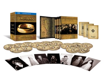 $75 off Lord Of The Rings Trilogy Extended Edition Blu-ray + Photos