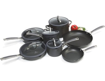 $300 off Simply Calphalon Easy System 12-Pc Nonstick Cookware Set