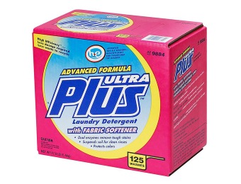 $8 off Ultra Plus Powder Laundry Detergent w/ Fabric Softener