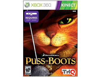 75% off Puss in Boots (Kinect) Xbox 360