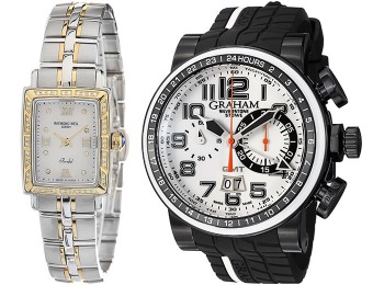 Up to 70% off Luxury Designer Watches for Men and Women