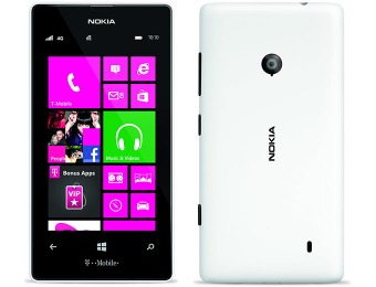 $95 off Nokia Lumia 521 No Contract Cell Phone (T-Mobile)