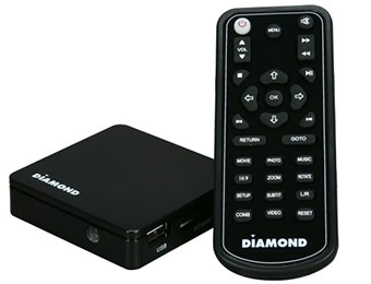 75% off Diamond HD Media Wonder Mini Media Player w/ $15 rebate