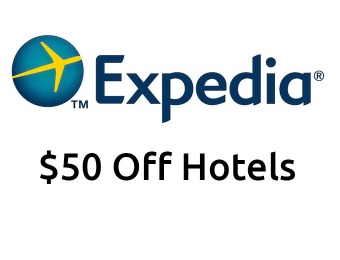$50 off your first hotel booking on the Expedia app of $200 or more!