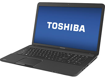 Deal: Toshiba Satellite C875 17.3" LED HD Laptop (i3/4GB/500GB)