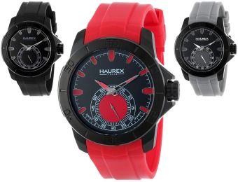 $220 off Haurex Acros Collection Swiss Men's Watches, 6 Styles