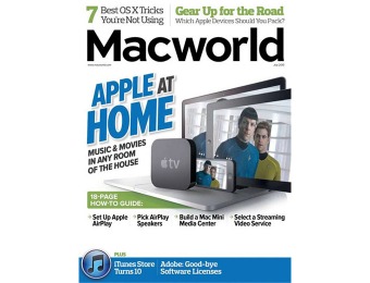 $74 off Macworld Magazine Subscription, $9.99 / 12 Issues