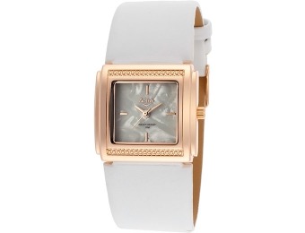 87% off Activa Women's MOP Dial White Leatherette Watch