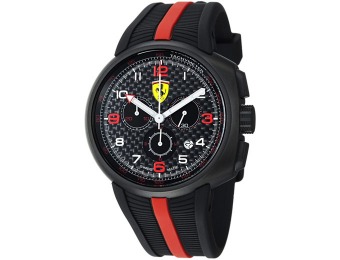 $410 off Ferrari F1 Carbon Fiber Swiss Watch FE-10-IPB-CG-FC